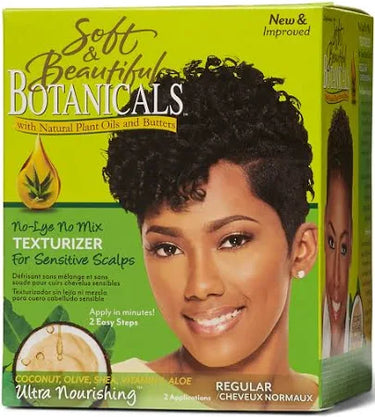 Soft & Beautiful Botanicals No-Lye No-Mix Texturizer – Regular - ANNS BEAUTY SUPPLY
